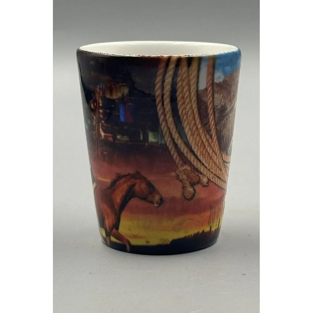 NEVADA STATE WRAPAROUND SHOT‎ GLASS SHOTGLASS